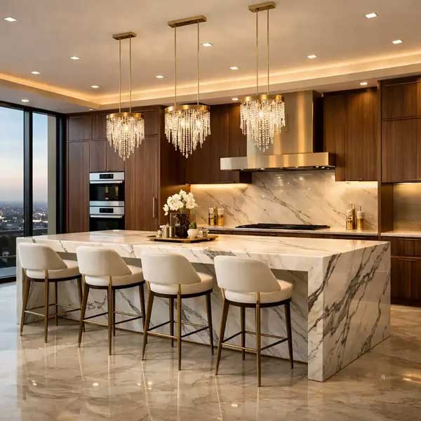 طراحی نمونه آشپزخانه لوکس