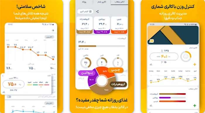 اپلیکیشن سلامتی | اپلیکیشن سلامتی اندروید