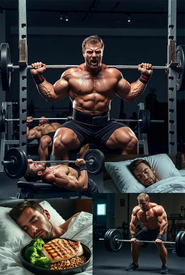 برنامه‌های تمرینی عملی برای حجم و قدرت